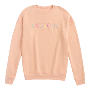 Taylor Swift Heather Silver Thistle Beige Sweatshirt