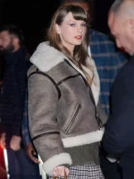 TAYLOR SWIFT SHEARLING JACKET