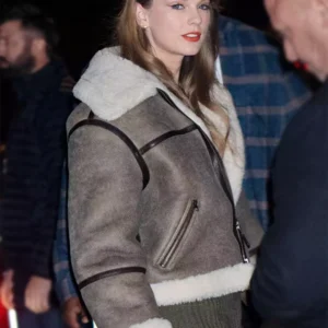 TAYLOR SWIFT SHEARLING JACKET