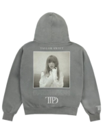 Taylor Swift The Tortured Poets Department Gray Hoodie