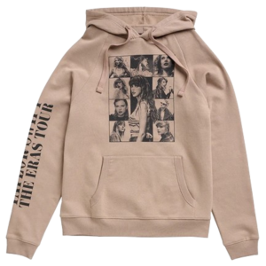 Taylor Swift The Eras Tour Taupe Hoodie