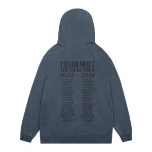 Taylor Swift The Eras Tour II Washed Blue Hoodie