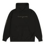 SAY YOU'LL ALWAYS WONDER BLACK HOODIE