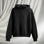 TTPD HOODIE NOIR EMBOSSED