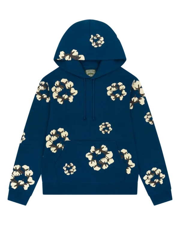 Taylor Swift & Denim Tears Cactus Tears Wreath Hoodie Navy